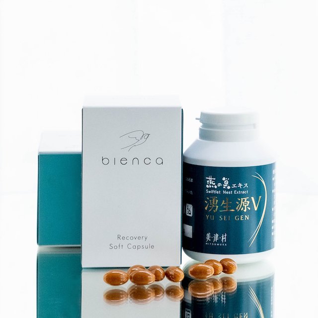 Bienca 美津村康復軟膠囊・燕窩精華湧生源V(90粒)Recovery Soft